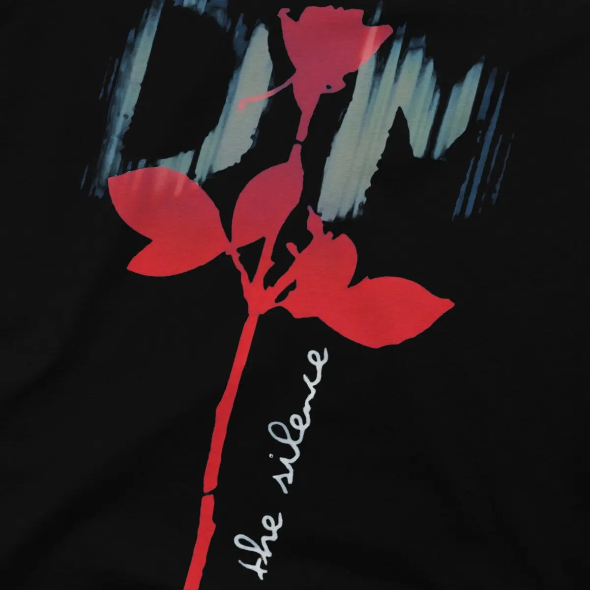 Depeche Cool Mode Aesthetic Rose of Depeche Tshirt Graphic Men Tops Vintage Fashion Summer Polyester  Clothing Harajuku T Shirt