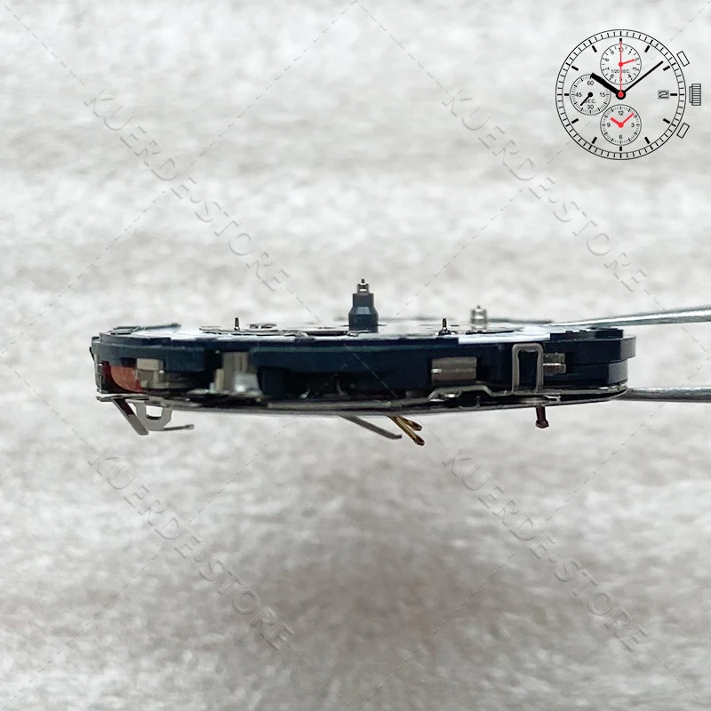 العلامة التجارية الجديدة اليابان YM62A حركة استبدال 7T62A حركة YM62 كوارتز ساعة يد تعمل بالحركة الملحقات عرض التاريخ في الساعة 3:00 مع البطارية