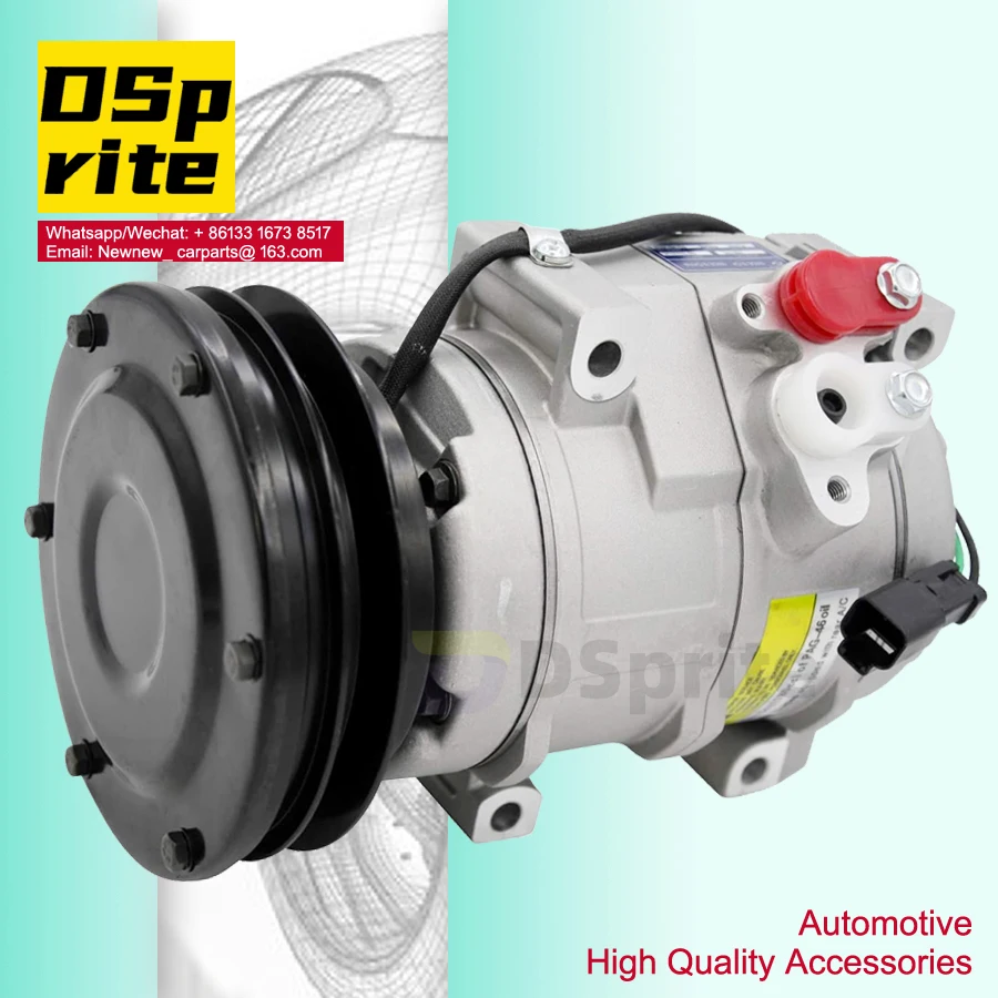 

NEW 10S17C AC Compressor 295789N 295789NH for Caterpillar Compressor 231-6984 1761895 2013837 2316984 2457781 5844G 12V 24V