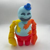 Doey The Doughman Action Figure Toys PVC Pianosauruses Figure Collectible Model Toys for Children Birthday Gift