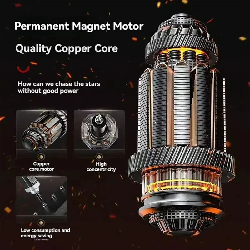 مفك براغي كهربائي صغير مفك كهربائي صغير لاسلكي قابل لإعادة الشحن للمطبخ متعدد الوظائف-[A002]