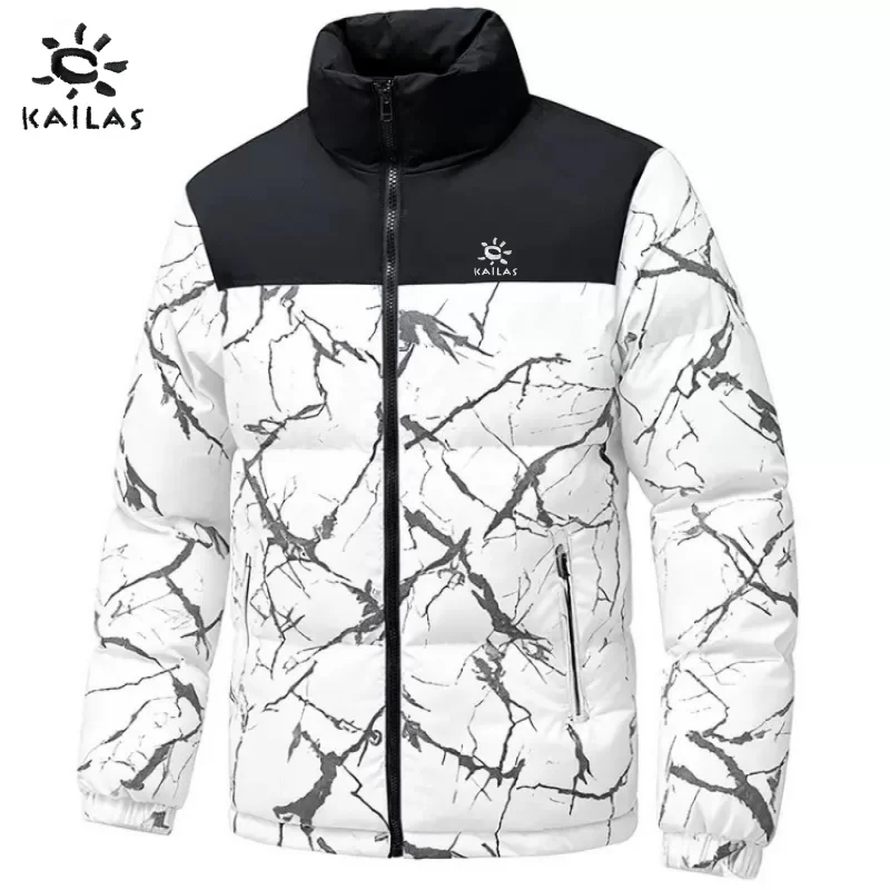 

KAILAS Autumn/Winter Men's High Quality Camouflage Down Jacket New Fashionable, Casual, Warm, Versatile Jacket Top