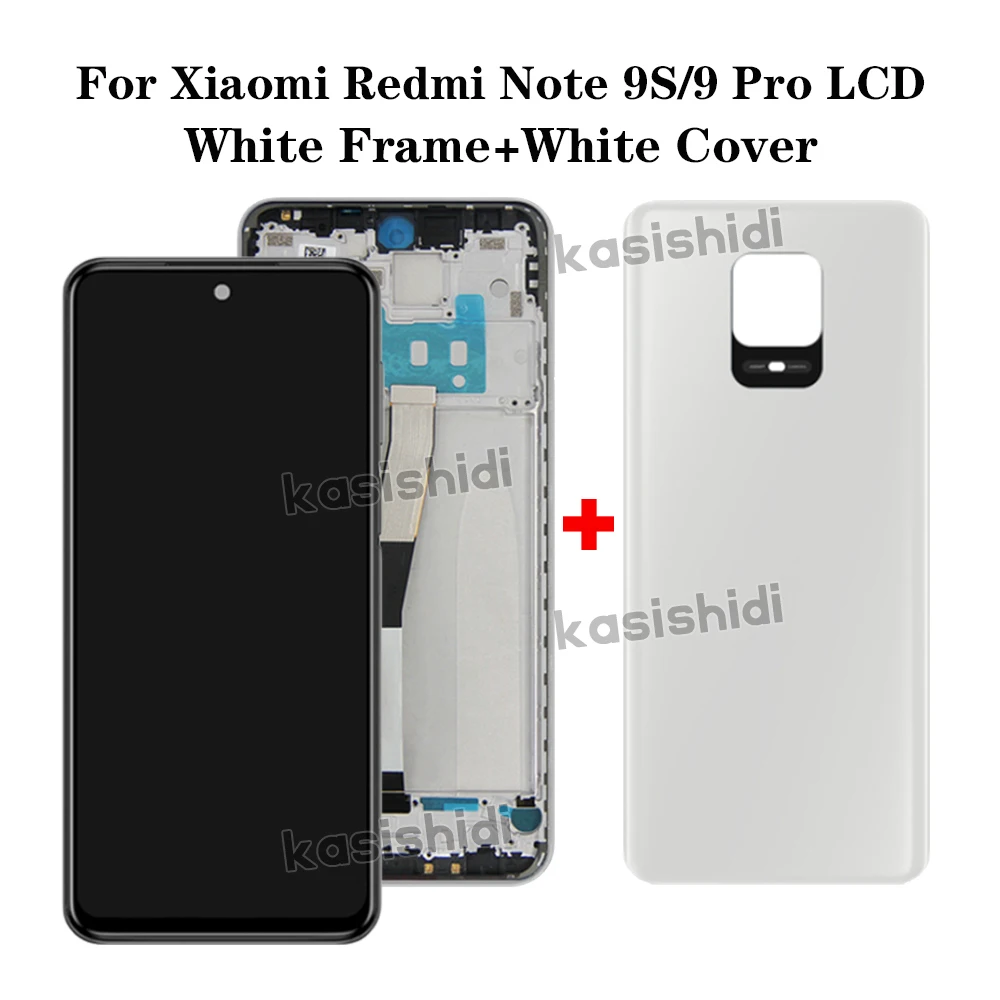 LCD For Xiaomi Redmi Note 9S/Note 9 Pro/Note 9 Max M2003J6A1G M2003J6B2G LCD Display Touch Screen Digitizer Assesmbly