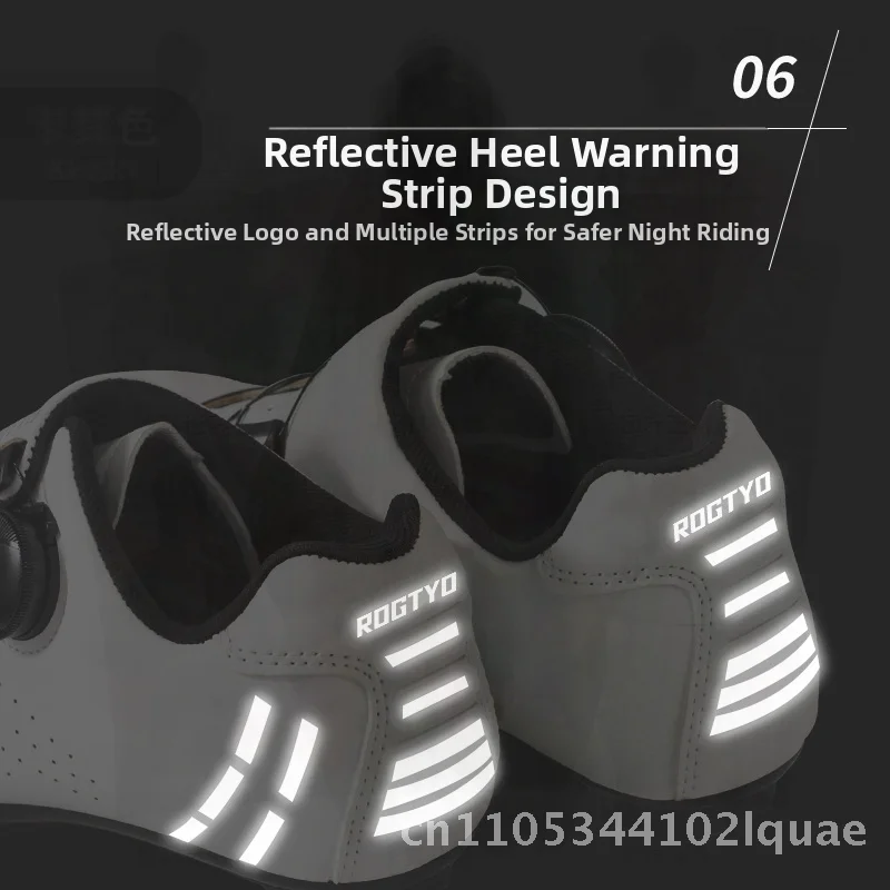 

Unisex High-Quality Road Mountain Bike Riding Shoes Breathable Wear-Resistant Dynamic Bicycle Shoes Black/White Multiple Sizes