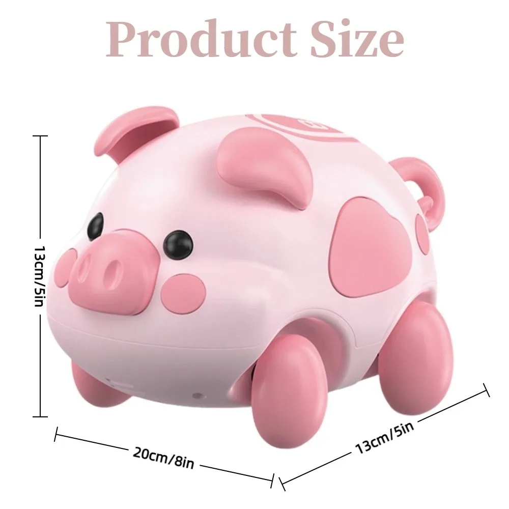 Intelligent Sensing Musical Rechargeable with Light Music Musical Piggy Crawling Training Multifunctional Newborn