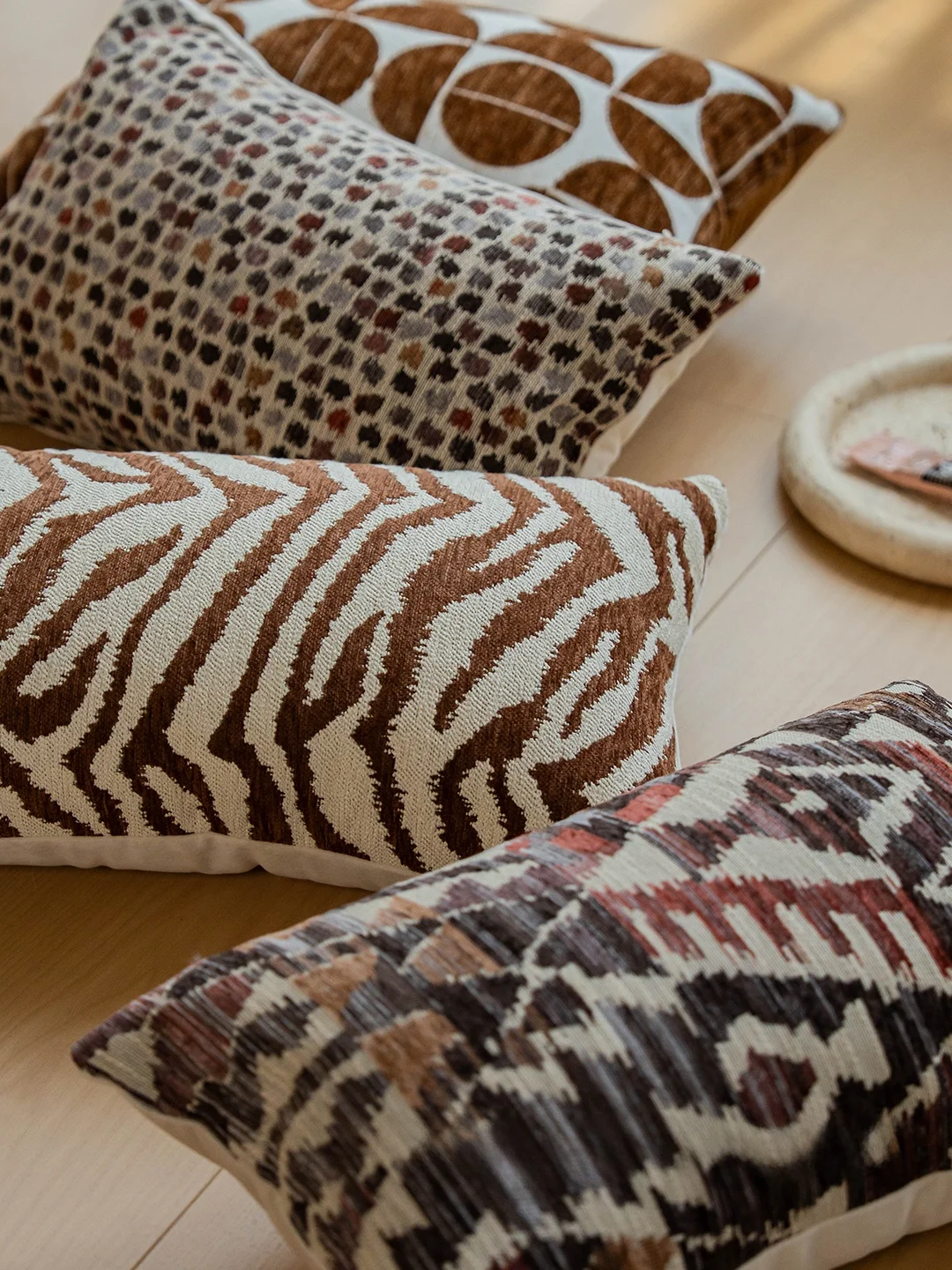 Bohemian Style Long Pillowcase Sample Room Sofa Dot Patterned Cushion Cover High End Feeling Pillow Home Decorative Cushion