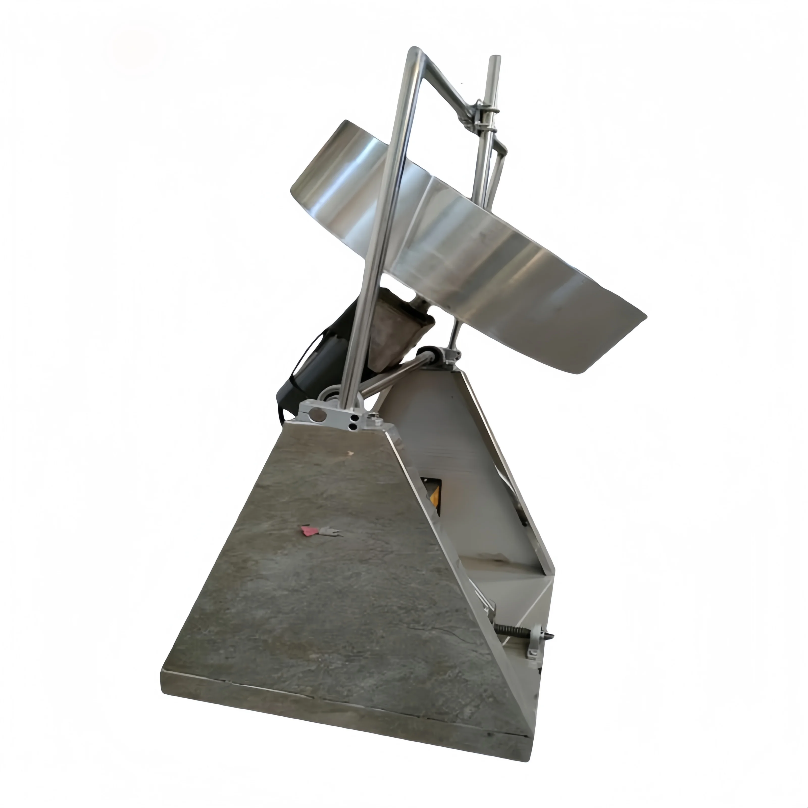Type 30 Cement Powder Granulation Equipment Laboratory Small Stainless Steel Plate Organic Fertilizer Granulator Hot Selling