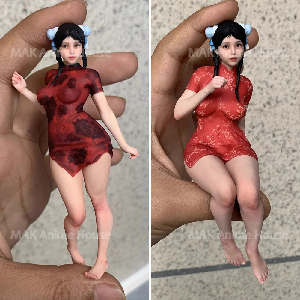 

Диорама Изысканный 3D-принт для лица 1/18 1/16 1/12 Двойная голова Маруко Милая китайская фигурка матери Гиперреализм Модель Сцена Игрушечная кукла