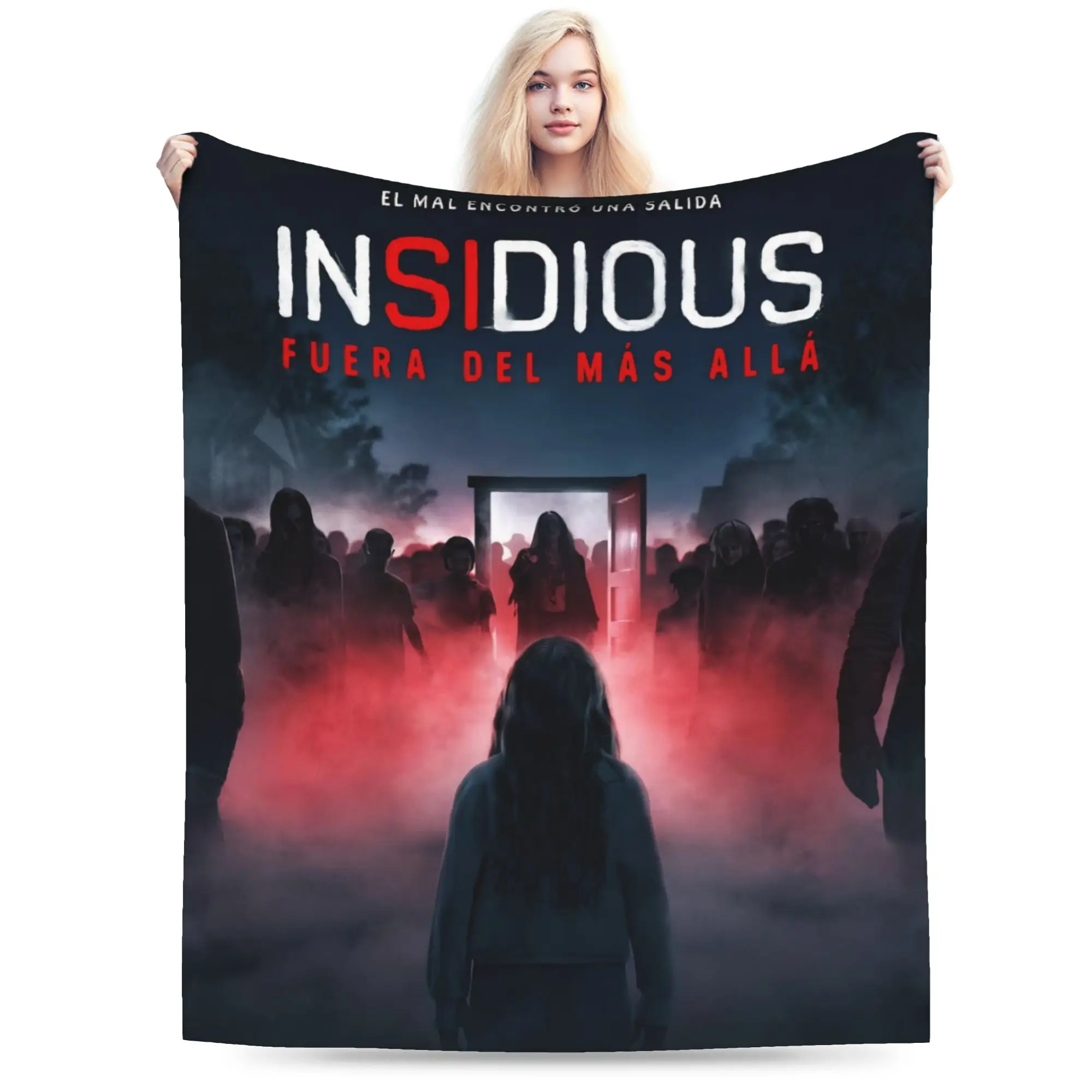 Insidious Movie 2026 Throw Blanket for Couch  Soft Fuzzy Plush Blanket 50x60 Inches Multiple Sizes Bedspread for All Seasons