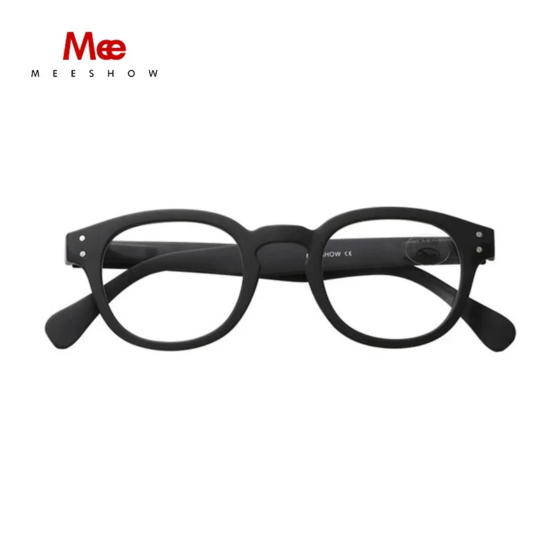 

Meeshow Brand Reading Glasses Men's Retro Reader Europe Men women presbyopia stylish glasses frame Clear high Quality Flex 1513