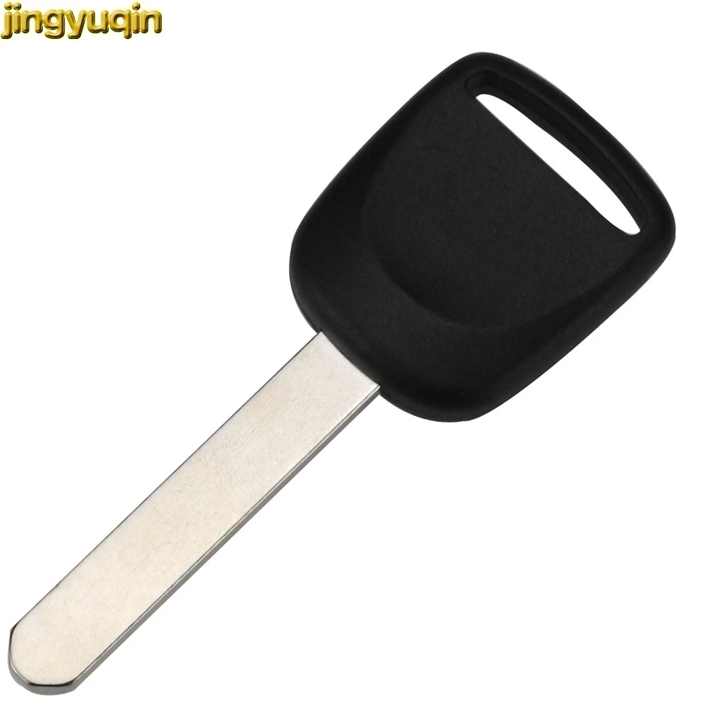 Jingyuqin Remote Car Key Shell Case with ID46 Transponder Chip For Honda CR-V XR-V Accord Civic Jade 0 Buttons Fob