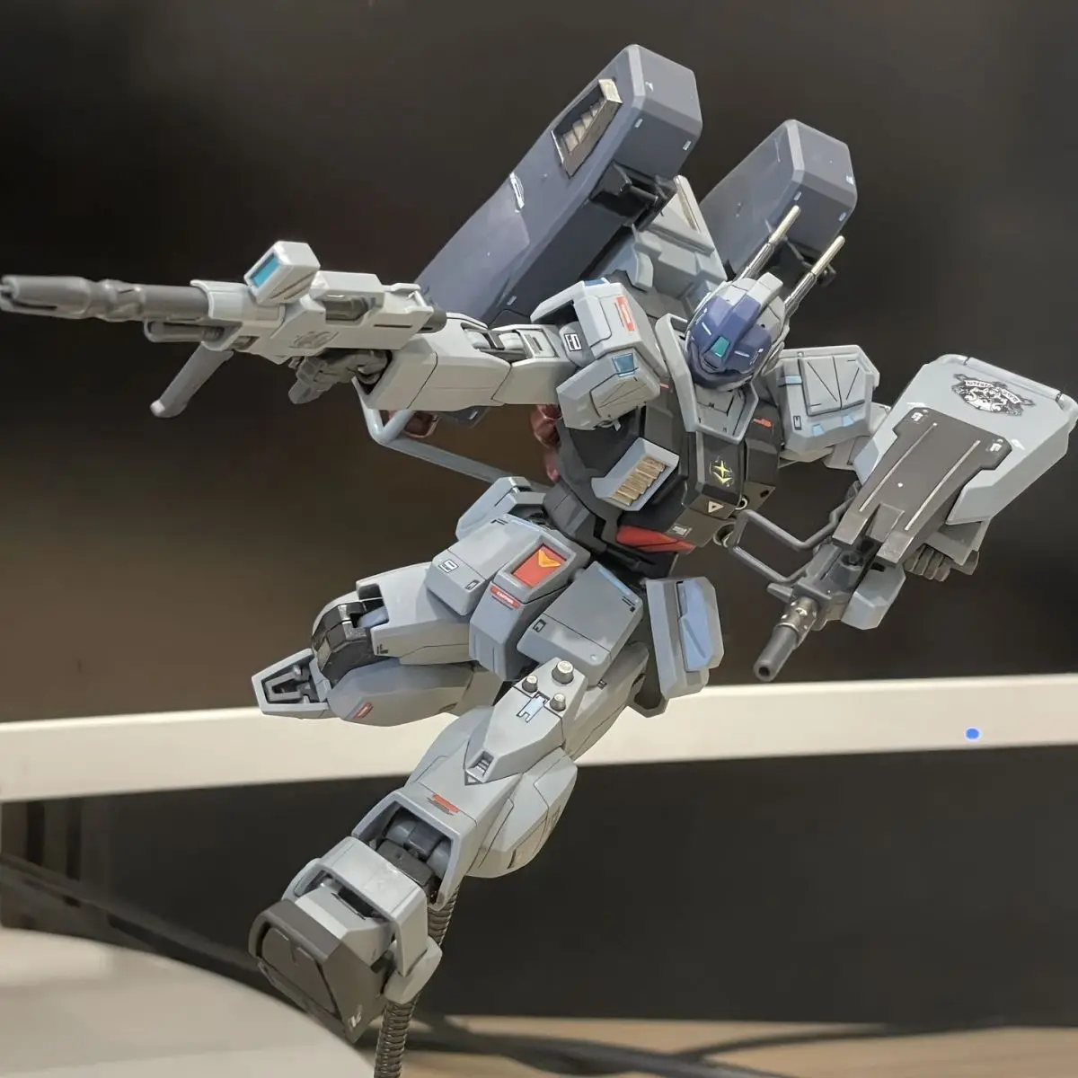 KK modelo 1/144 HG RX-79 G SW esclavo Wraith, Kits de modelos de ensamblaje, figura de acción de Anime, Robot, modelo de plástico, regalos, juguetes, regalo de Navidad