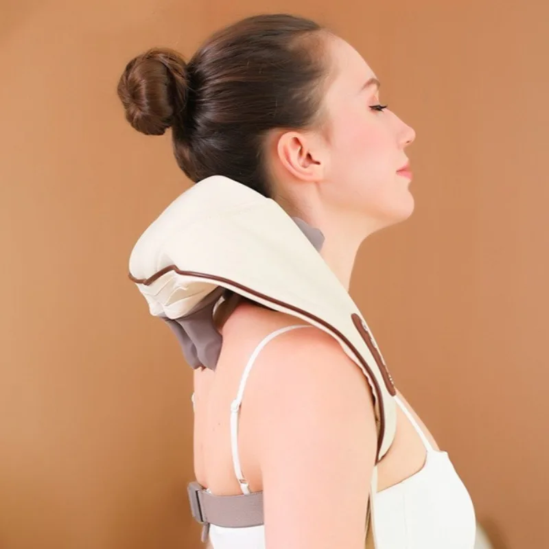 

Cervical Neck Massager Relaxation Treatment Shoulder Massager Infrared Thermal Therapy Massage Shawl Hot Electric Massage Device