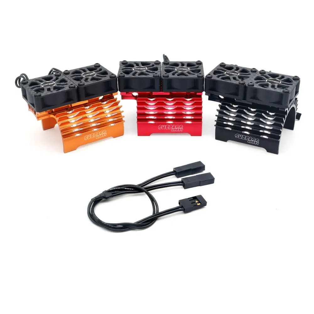 SURPASS HOBBY 36mm 40-42mm 55-58mm Brushless Motor Cooling Fan  for 540 550 3650 3660 4268 4274 1/10 1/7 1/8 1/5 RC Car - Image 3