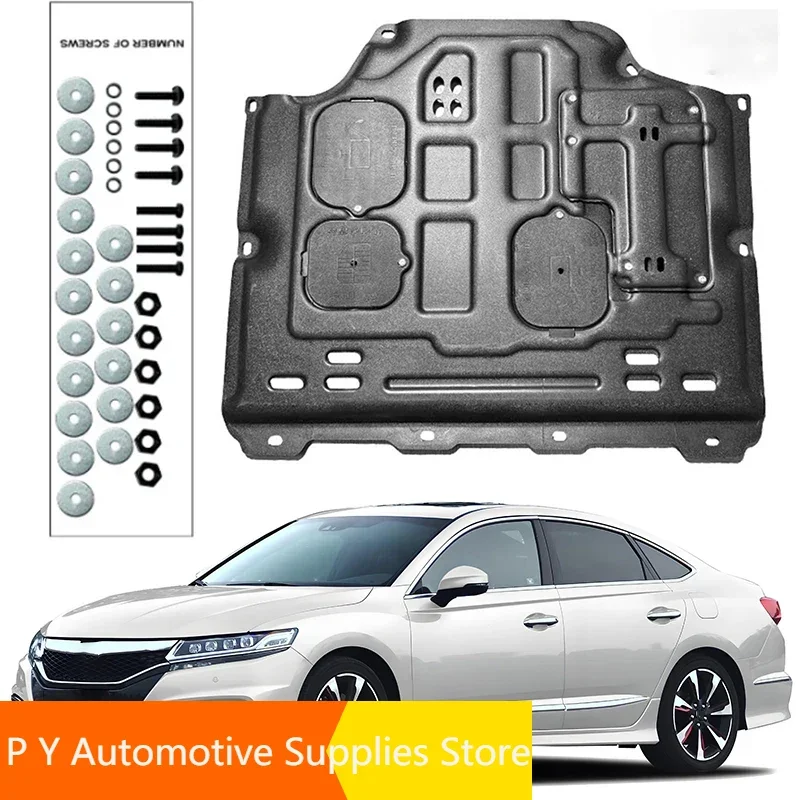 

For Honda SPIRIOR 2009-2014 2.4L Engine Guard Board Splash Shield Mud Fender Plate Cover Black Car Mudflap Mudapron Mudguard