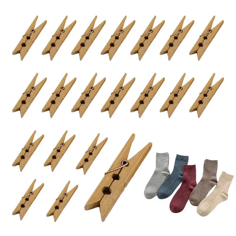 

Clothes Clips For Drying 20pcs Clothes Pins Heavy Duty Clothes Pins Woode Clothespins Clothes Pegs For Crafts Photos Clothing