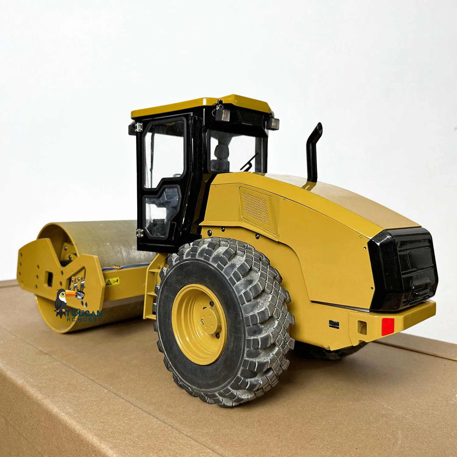 1/12 Metal RC Road Roller JZM CS11 for Remote Control Carter Electronic Vehicles Wheeled Model Tocan Adult Toys