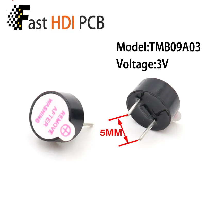 자기식 액티브 버저-9042 9x4.2mm 3V/5V - 초박형 4.2mm 설계 / 스마트카드용 친환경 자기식
