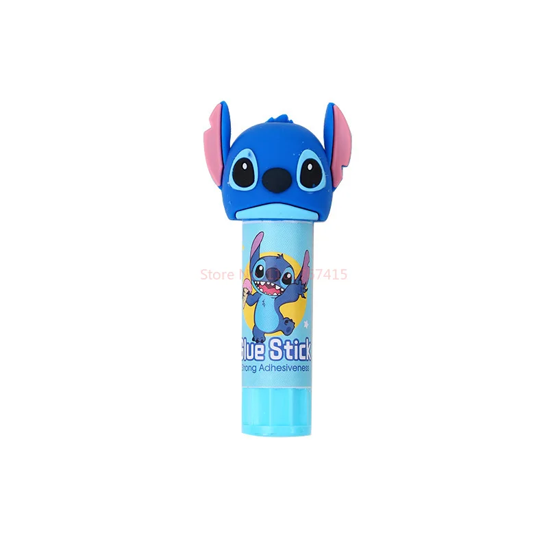 4/16pcs Disney PVA solid glue stick cute Lilo and Stitch student DIY handmade solid glue cartoon stationery gift