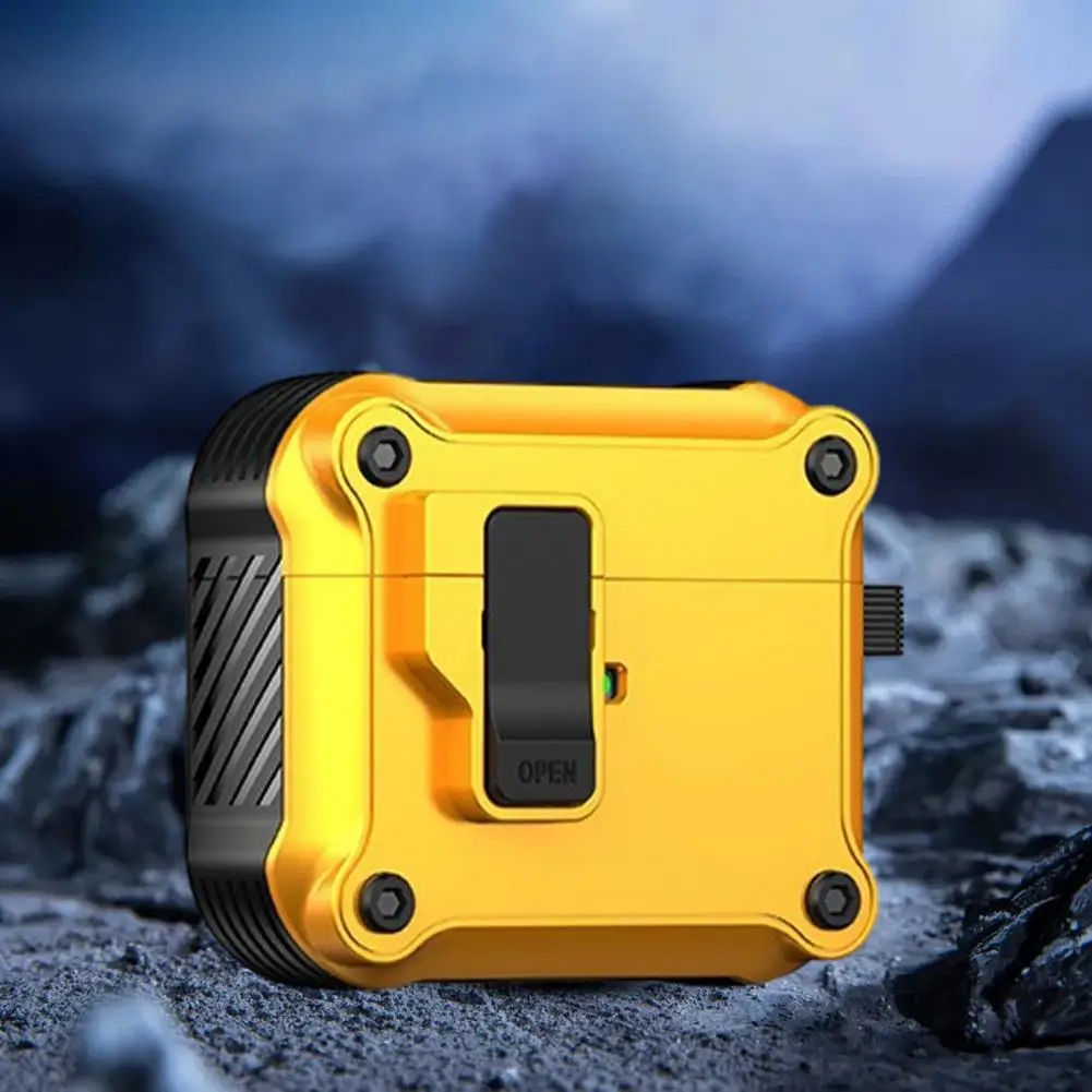 حافظة من مادة البولي يوريثان لأجهزة Airpods Pro حافظات واقية ممتازة لأجهزة Airpods Pro 2nd Gen أقفال آمنة غطاء إخراج تلقائي كامل