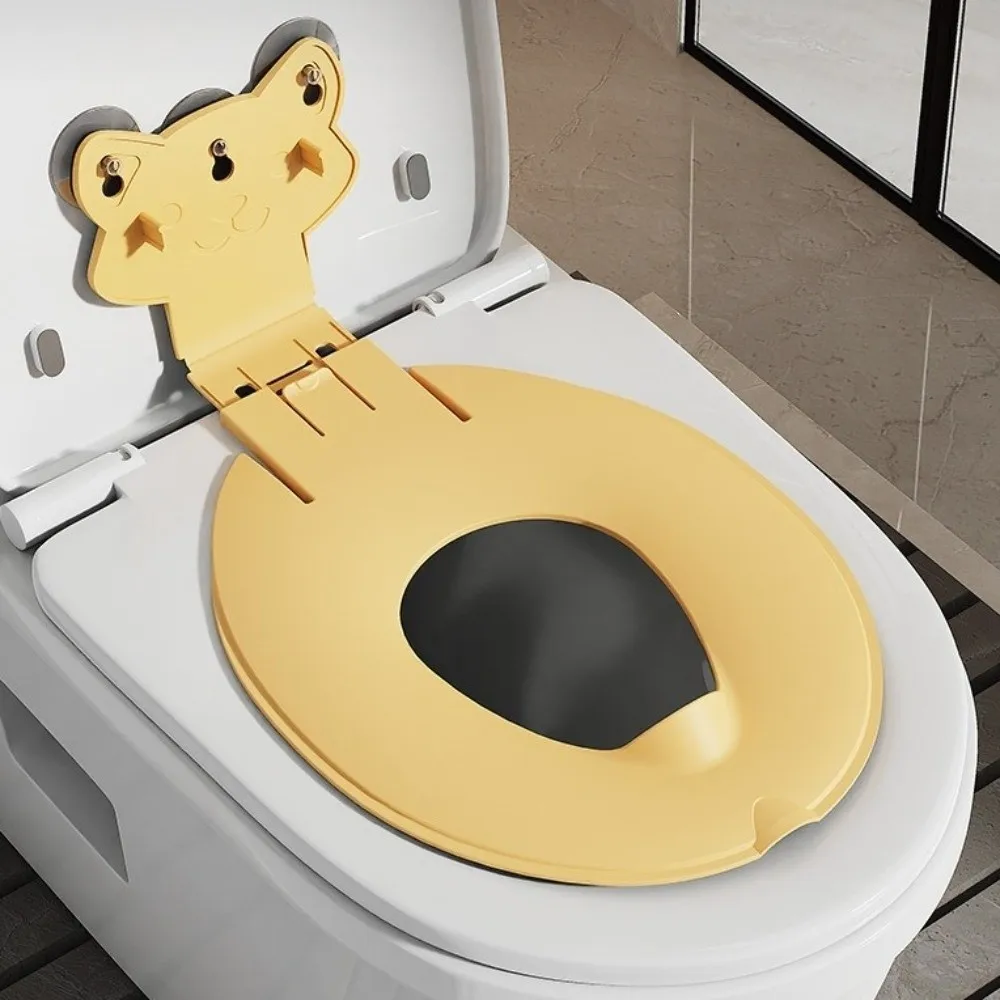 Universal Folding Potty Seat Suction Cup Fixation Adjustable Portable Toilet Seat Splash Proof Waterproof
