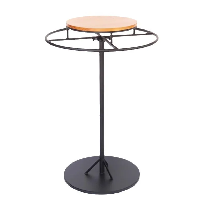 

Clothing store display rack Detachable store circular rotating display rack Floor-to-ceiling men's and women's store hangers