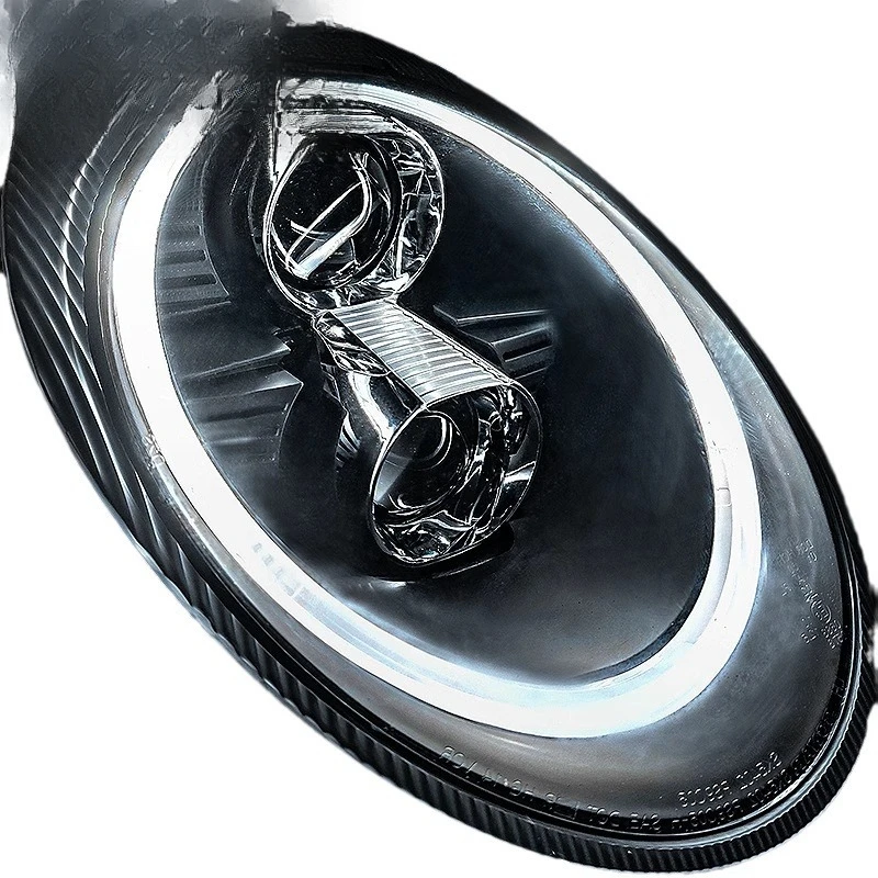 Suitable for 05-08 Porsche 911 Headlight Assembly 997 Modified Bi-Optic Lens Xenon Lamp LED Side Marker Light
