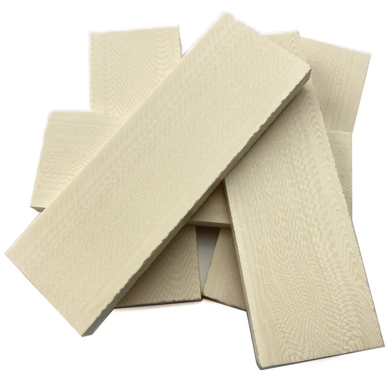 1PC DIY Knife Handle Material Imitation Ivory Resin Mixtures for Knife Handle Patch Produce Material