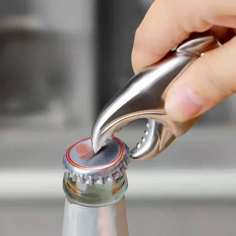 

Stainless Steel Beer Bottle Opener Stainless Steel Bottle Opener Stylish Crab Claw Opener Multifunctional for Party for Men