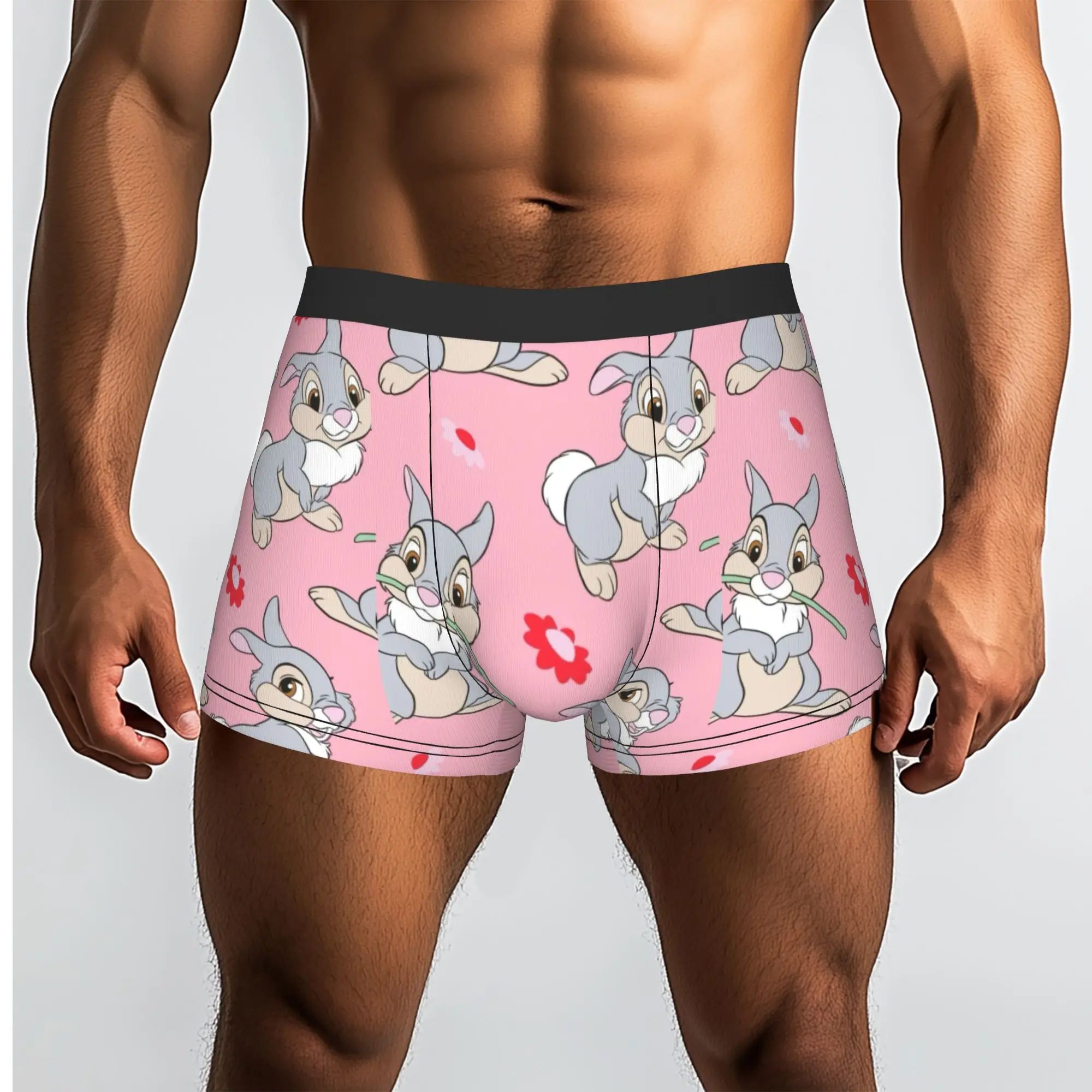 Custom B-Bambies Anime Boxers Shorts Men's  Briefs Underwear Fashion Underpants