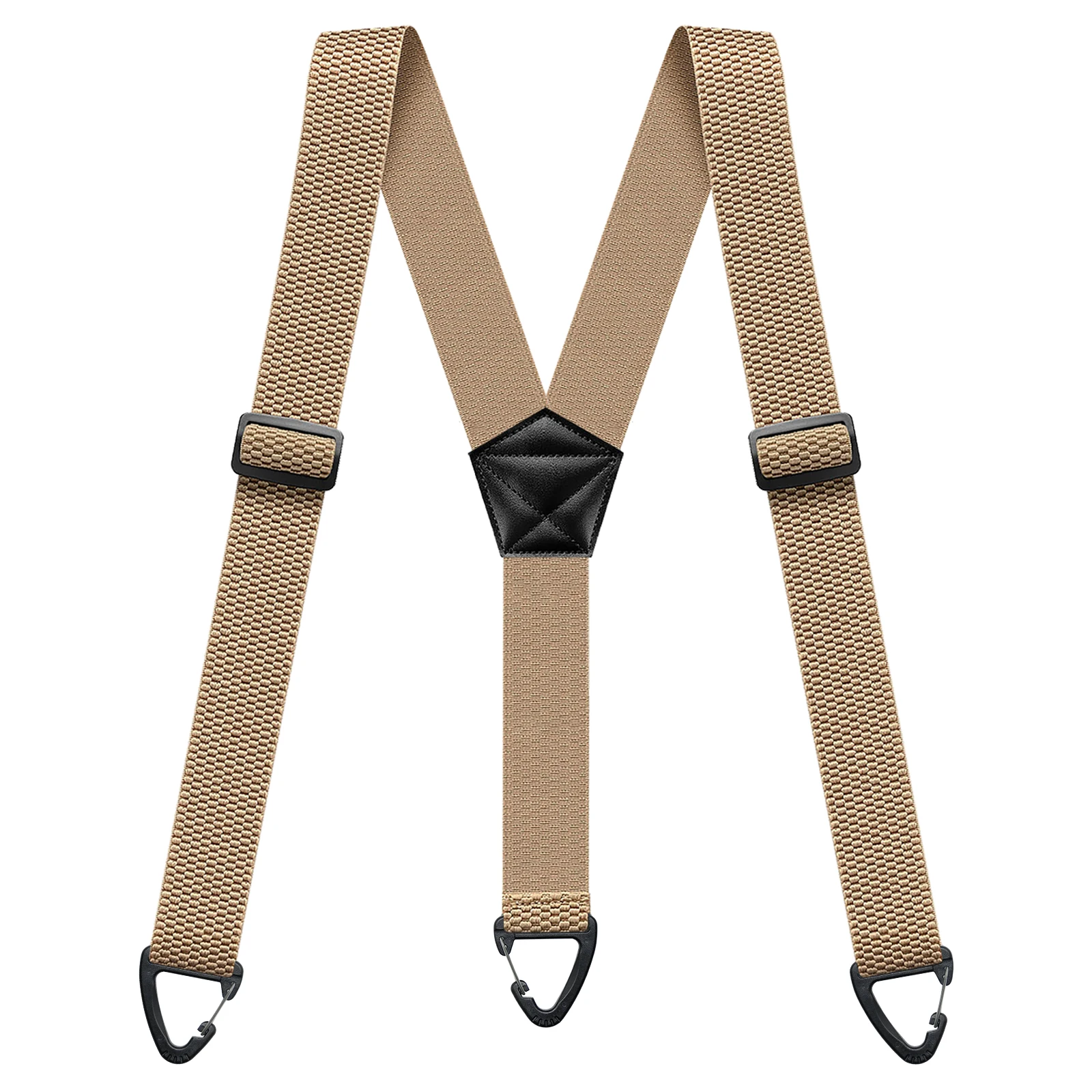 Verborgen bretels voor mannen Heavy Duty werk onder Y-rug jarretelkleding 1,5 inch met 3 kliklus