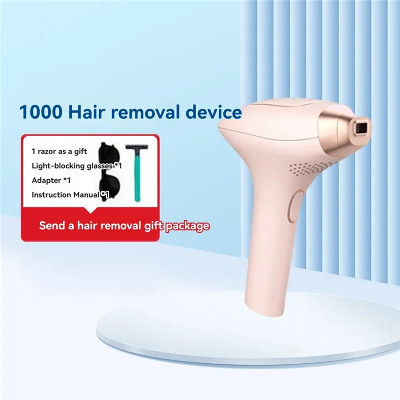 ¡Promoción! Dispositivo de depilación portátil de mano, dispositivo de depilación indoloro para el hogar, rejuvenecimiento de belleza de fotones IPL, enchufe europeo B