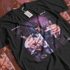 Aesthetic Bushido Zho Vintage Rap Hip Hop Music Streetwear Unisex Classic Graphic Unisex Short Sleeve T-Shirt