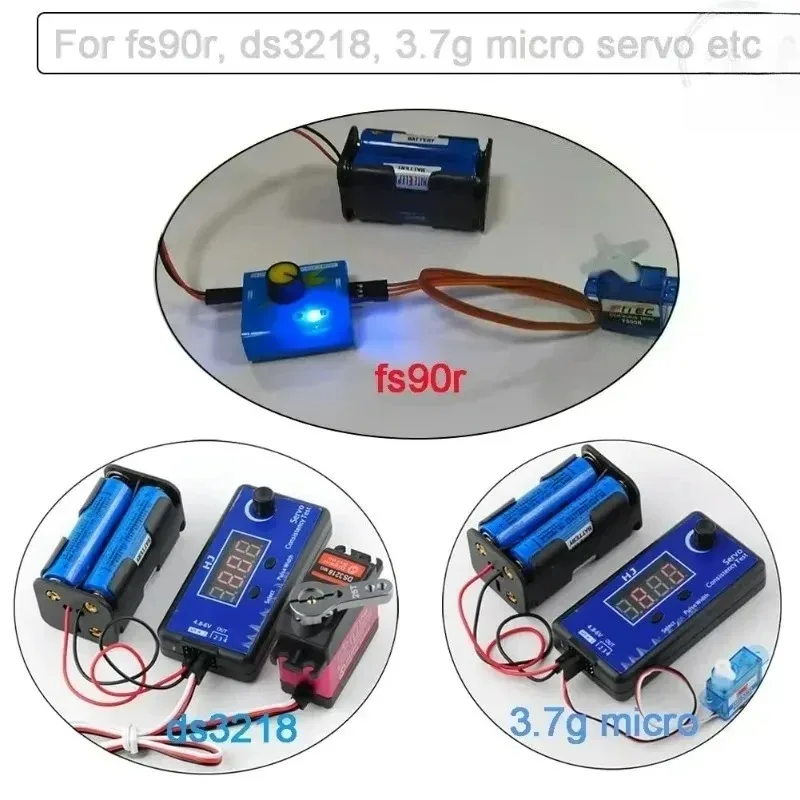 FlySky レシーバー RC サーボテスター用 新品 4セル 6V AA バッテリーホルダー ケース カバー 収納ボックス 4セル 2P FUT J プラグコネクター 4個入り