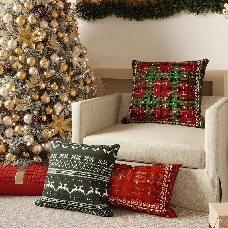 

Christmas Pillows Sofas Living Room Cushions Pillows Nordic Style Thick Pillows Light Luxury And High End Feeling 2026