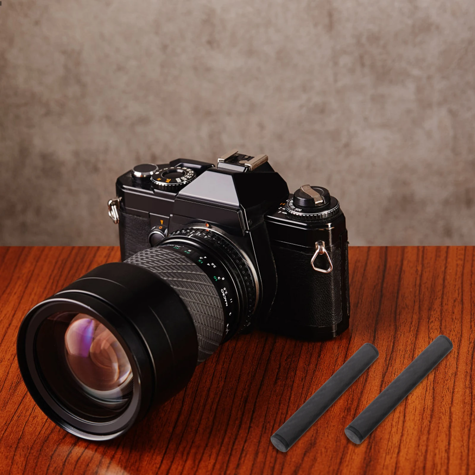 

2pcs Fiber Camera 15Mm Rod Mount Rods Durable DSLR Rig Mount Rail Support Accessories Smooth Rig Rail Rod Surface