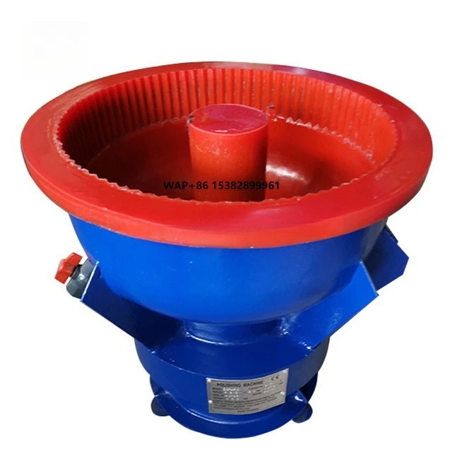 Hot Sale Small Vibratory Tumbler Polisher Polishing Buffing Deburring Machine Core Motor Component Stainless Steel CE Certified