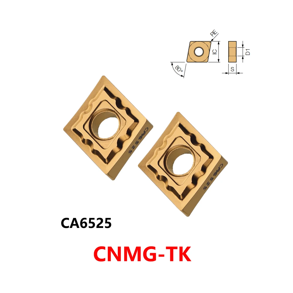 

Оригинальный токарный инструмент CNMG120404TK CNMG120408TK CA6525, карбидные вставки CNMG CNMG120404 CNMG120408 TK, держатель фрезы для стали с ЧПУ