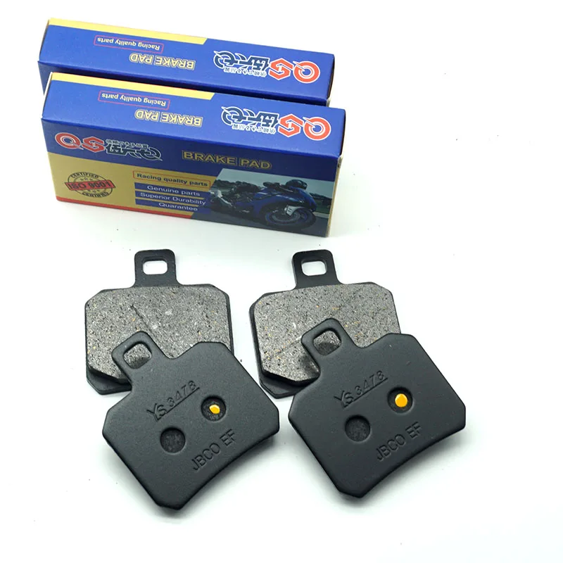 Motorcycle Front Rear Brake Pads for BOMBARDIER Traxter XL 4X4 Model type 7448 2001 Types 7423/7424 2000