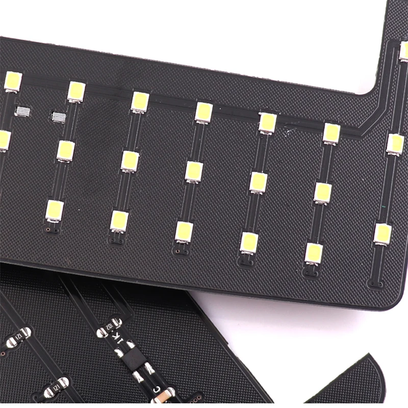 4Pcs/Set For Toyota FJ Cruiser High Brightness Reading Lamp Car Front/Middle Row Reading Light Interior LED Trunk Reading Light
