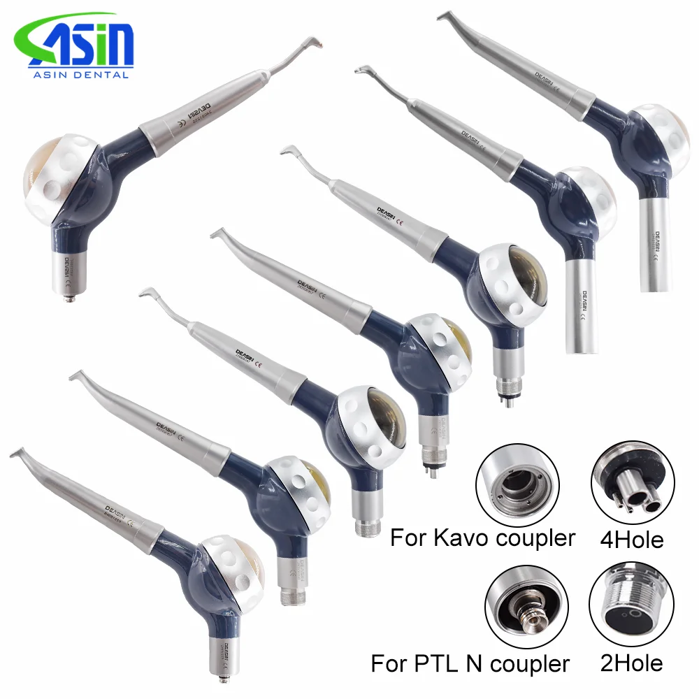 

Dental equipment 2hole 4hole PTL KV Air water Polisher handpiece Microetcher Sandblaster sandgunTeeth Polishing Air Prophy