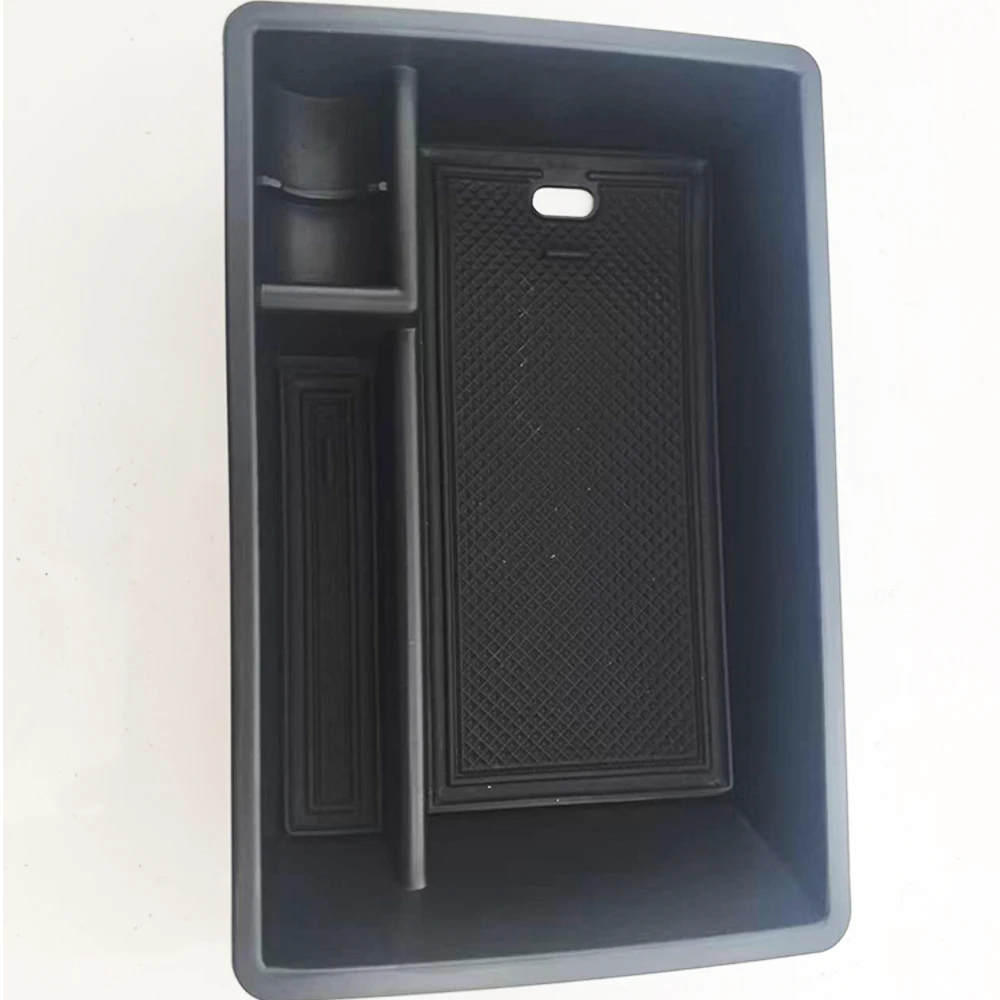 For Audi Q3 2019-2023 Center Console Storage Box Armrest Organizer Insert Tray Car Accessories