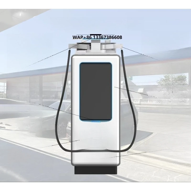 Fast Charger EV Charging Station Floor-Mounted Solar Electric Car Charger