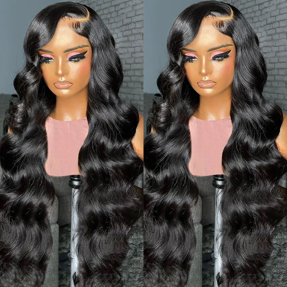 30 34inch 13x4 4x4 Lace Frontal Wigs Transparent Lace Front Human Hair Wig Body Wave Remy Brazilian Human Hair Wigs For Women