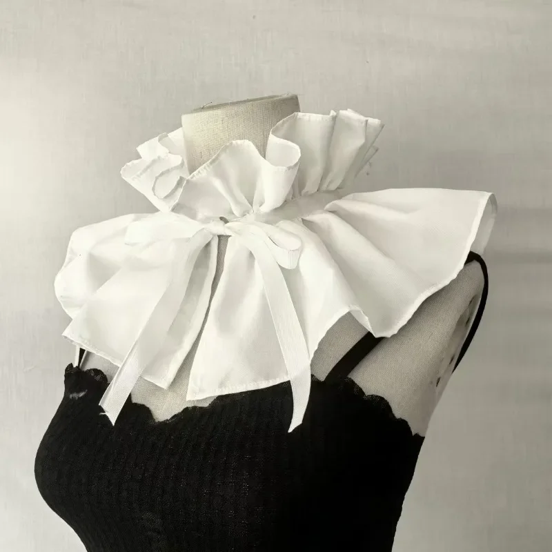 1 piece of French court style lapel artificial bow tie, woven shoulder accessory, with a tie bow tie, retro scarf bow tie.