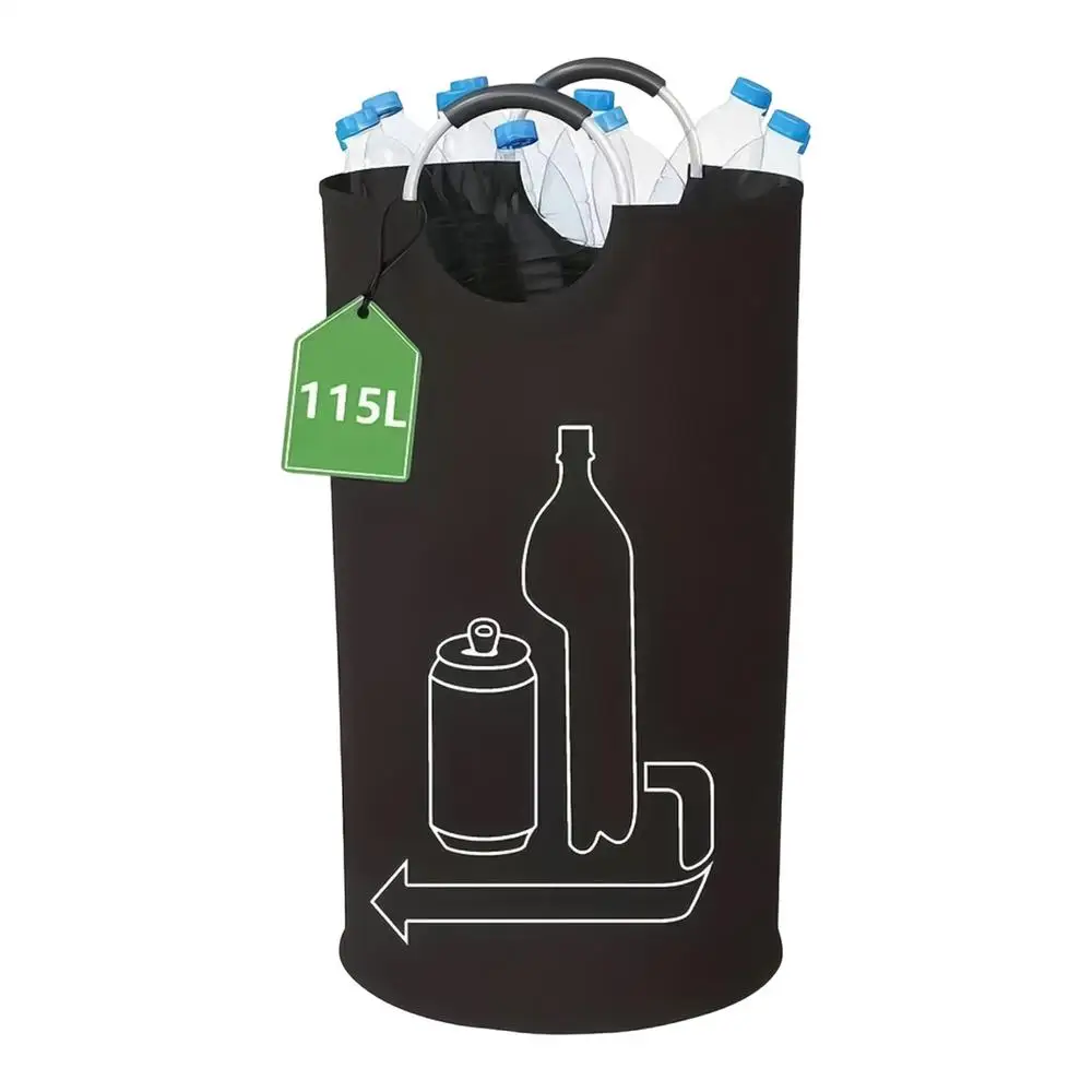 Cesto Contenitore Pieghevole per Riciclo 115L