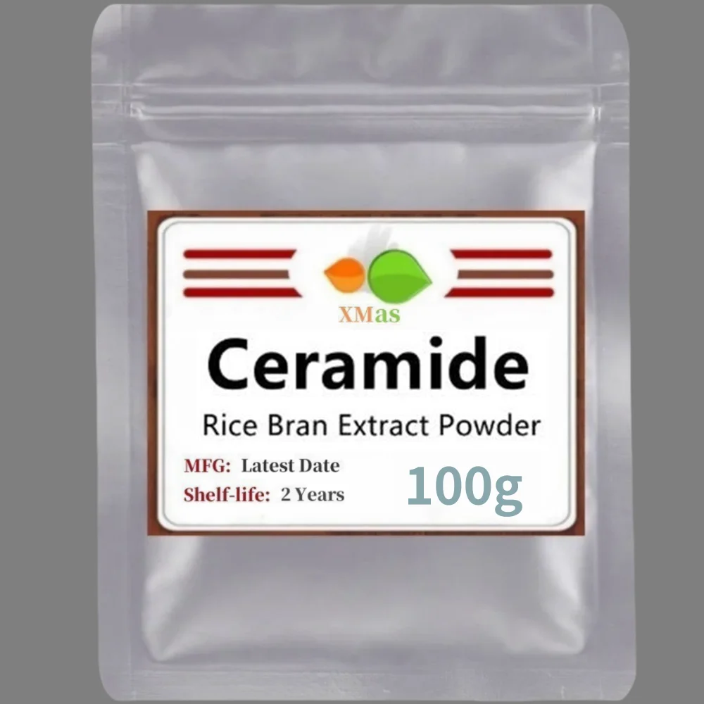 50g-1000g 99% Ceramide Powder Skin Whitening Ceramide Powder,Cers,Maintain Skin Barrier,Moisturize,Anti-Aging,Wrinkle Removing