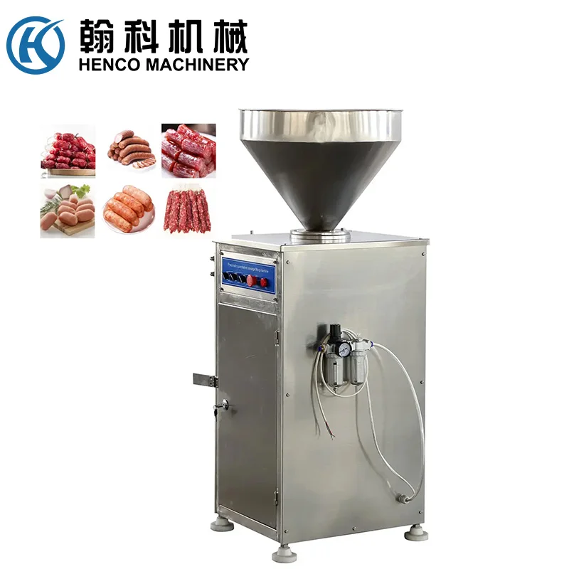 Factory Supply Multifunctional Commercial Automatic 380V Sausage Stuffer Machine Industrial Vacuum Sausage Filler Stuffer