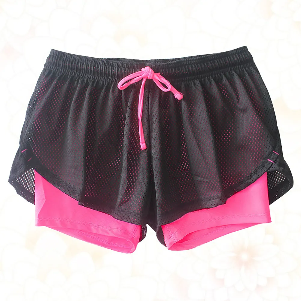 1Pcs Anti-See-Through Yoga Shorts for Women Lightweight Breathable Quick-Dry 4-Way Stretch Flat Seam Workout Running Fitness