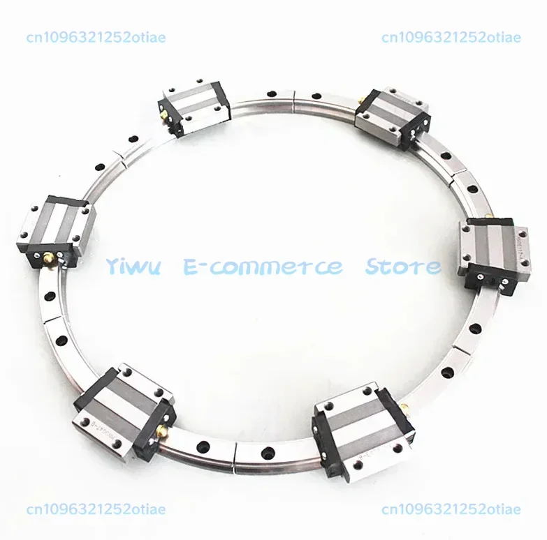 

Arc linear guide rail slide block HCR15A HCR15A2UU+60/150R HCR15A2UUC1+60/150R R Guide / Straight-Curved Guide